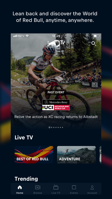 Red Bull TV Screenshot 1