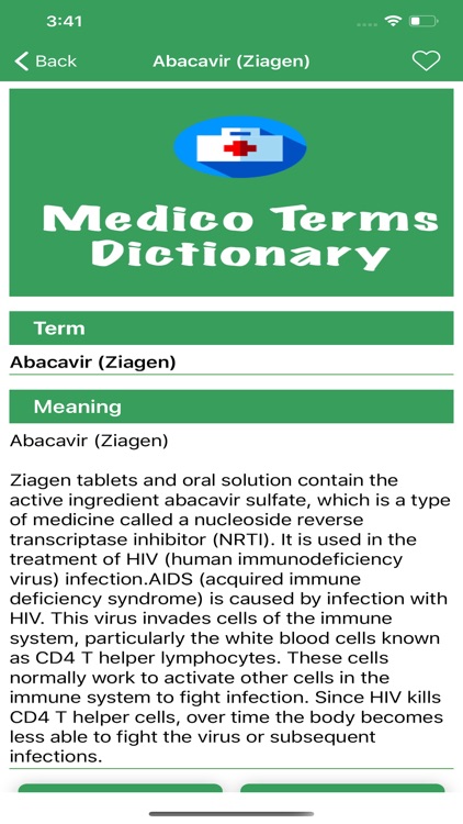 Medico Terms Dictionary screenshot-3