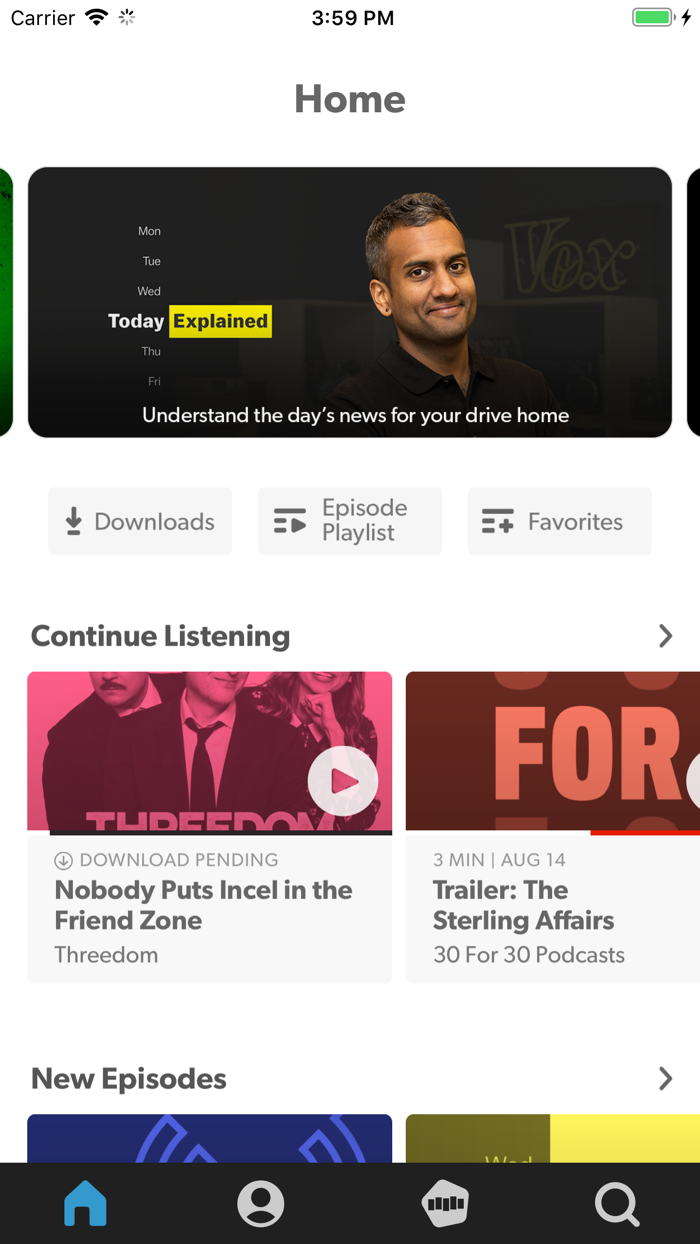 Stitcher for Podcasts