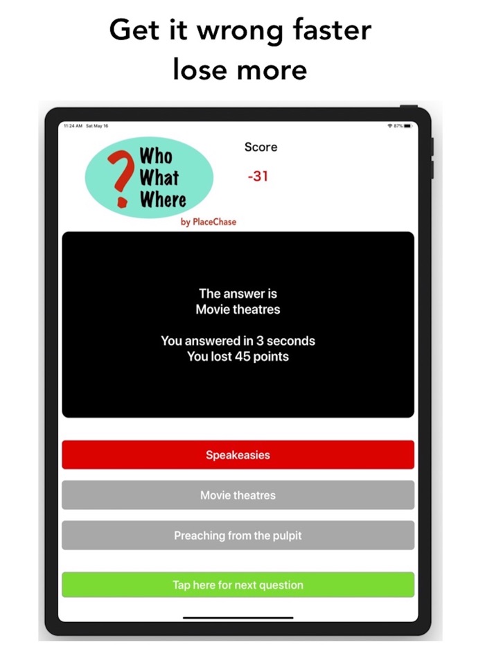 PlaceChase WhoWhatWhere NYC