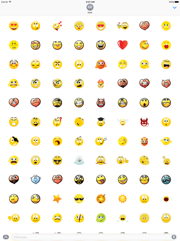 Emoji Stickers Setのおすすめ画像2