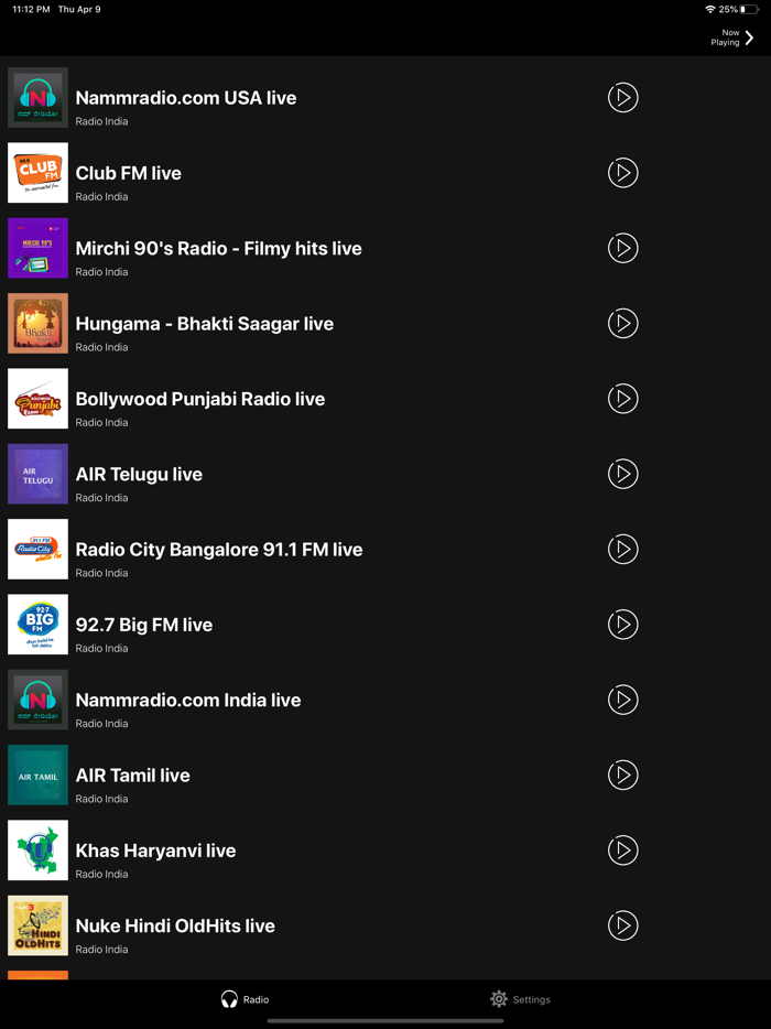 India Radio  Live FM Player
