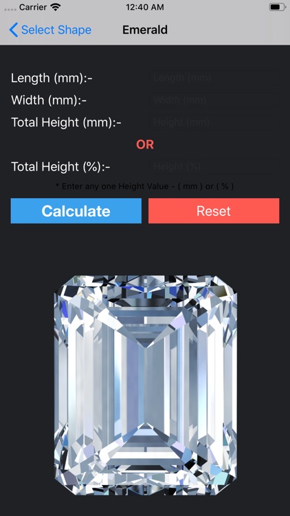 Diam Calc Lite screenshot-8