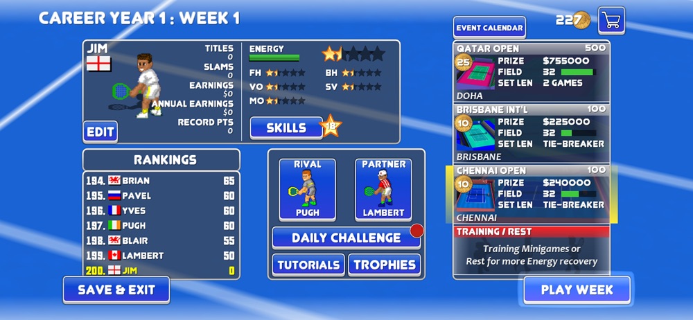 Tennis Champs Season 3 hack tool