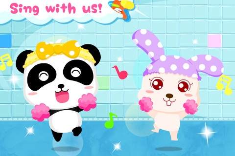 Baby Panda's Bath Time screenshot 3