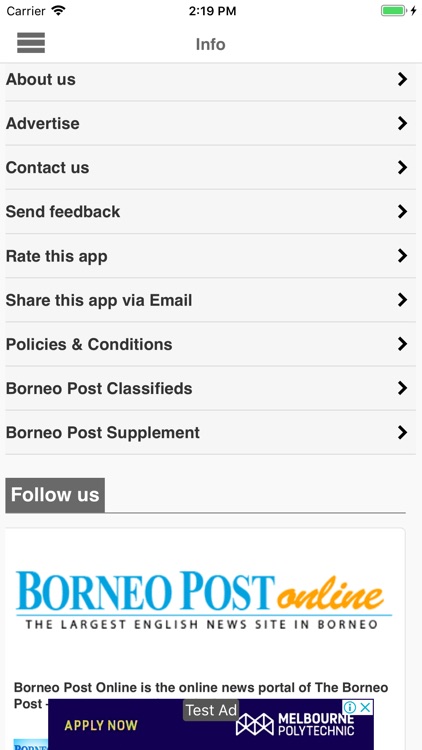 Borneo Post Online screenshot-4