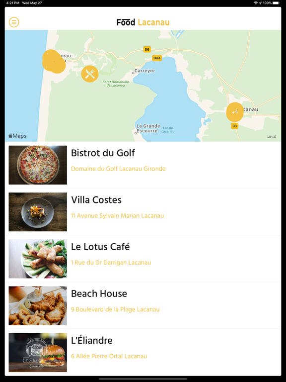 Screenshot #6 pour Food Lacanau