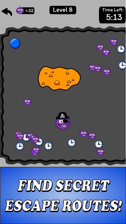 Grape Escape-Fruit Dodging Fun screenshot-4