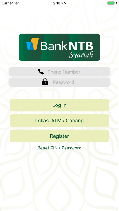 Bank NTB Syariah Mobile screenshot 2