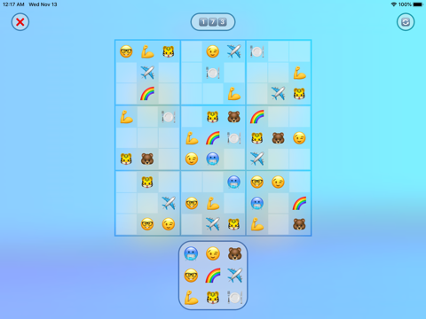 Jan's Emoji Sudoku screenshot 3