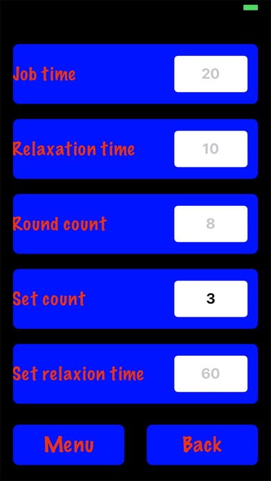 Timer interval screenshot 3