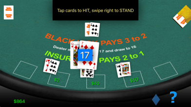 Play 21 (Blackjack) screenshot 4