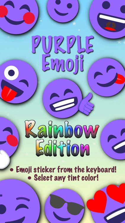 PURPLE Emoji • Stickers