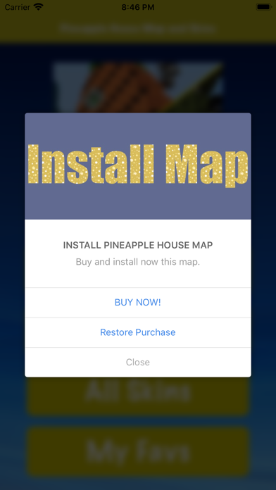 Pineapple House Map and Skins screenshot 2