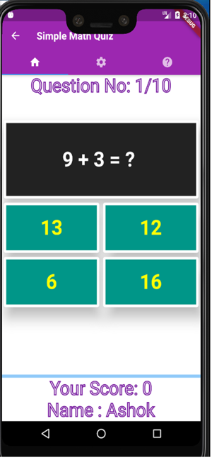 Simple Math Quiz(圖1)-速報App