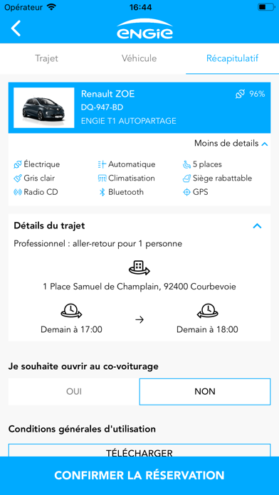 ENGIE Carsharing screenshot 3