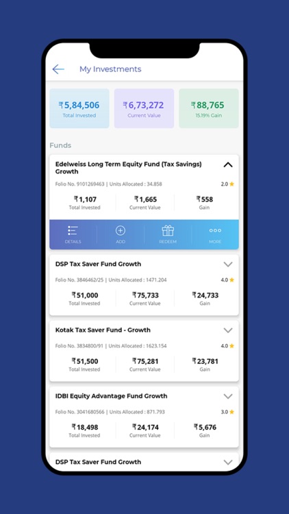 Mutual Fund App - Investica screenshot-9