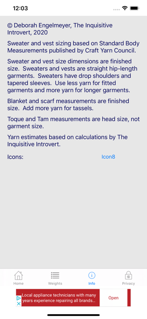 Knitting Yarn Calc(圖8)-速報App