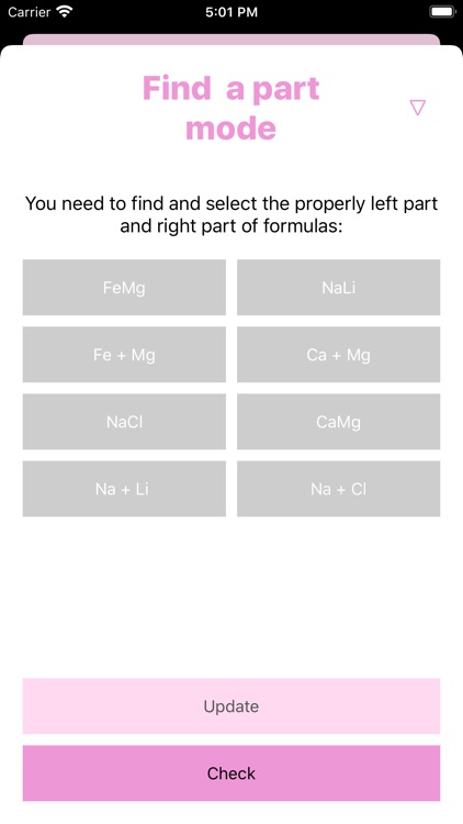 FindAPartOfChemicallyFormulas screenshot-4