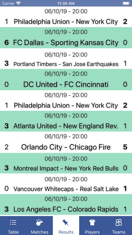 InfoLeague - American MLS screenshot-3