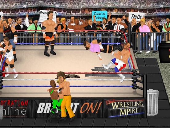 Wrestling Revolution HD на iPad