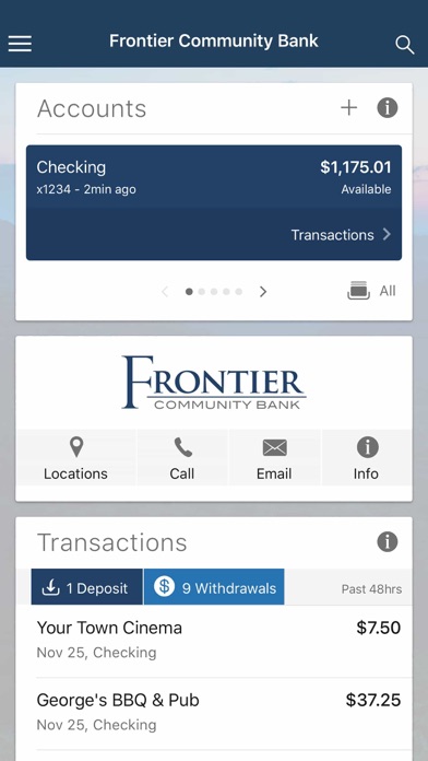 How to cancel & delete Frontier Community Bank from iphone & ipad 2