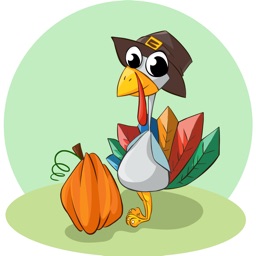 Thanksgiving Turkey Sticker