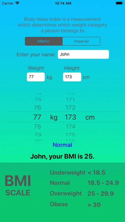 What S My Bmi By Nathan Zachary