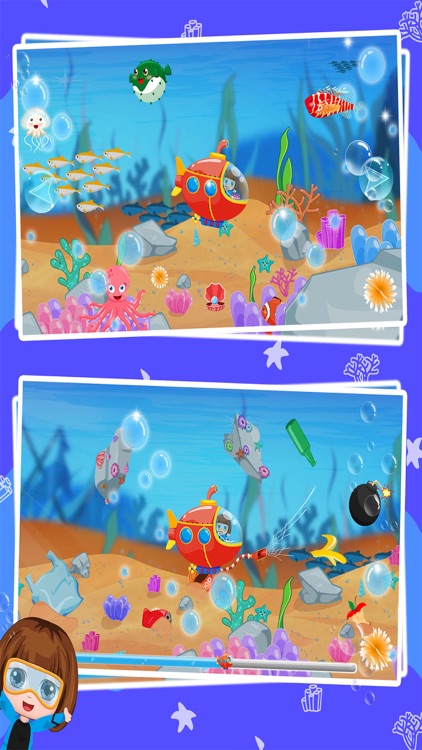 Bella explorer under sea world screenshot-0