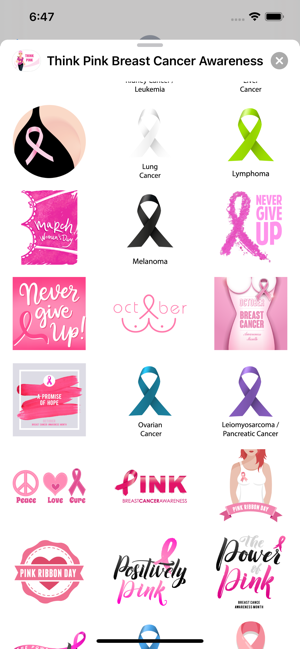 Think Pink Cancer Awareness(圖4)-速報App