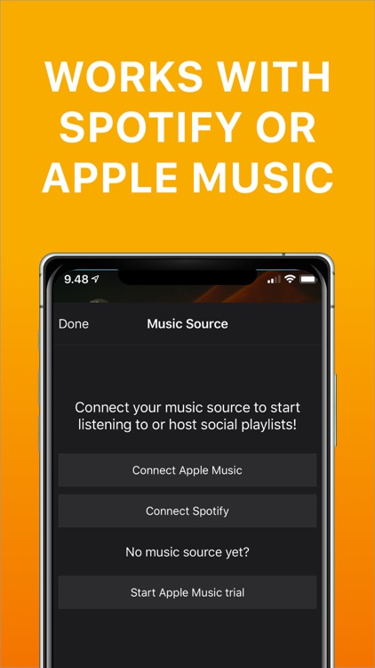 Playmysong Social Playlist App screenshot-3