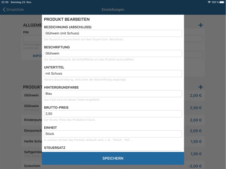 SimpleSale - Kassensystem screenshot-3