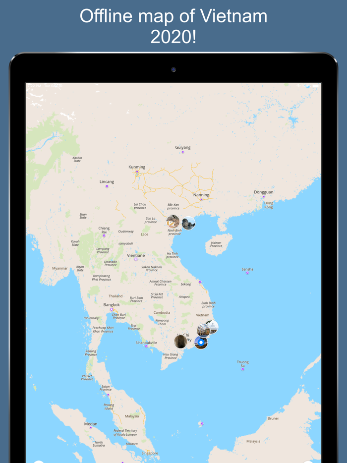 Vietnam 2020 — offline map