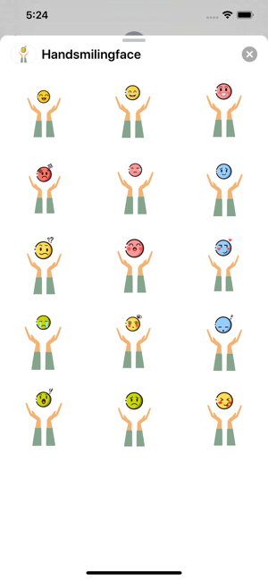 Hand smiling face(圖4)-速報App