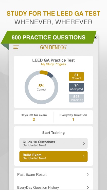 LEED GA Practice Test Prep