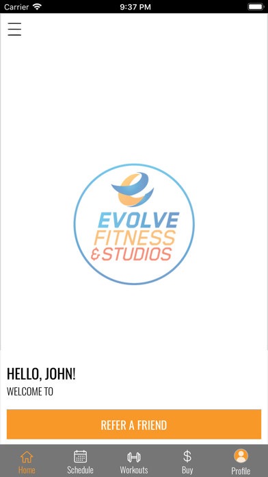 Evolve Fit USA screenshot 2