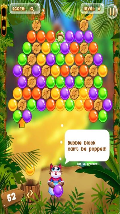 Bubble Shooter Cat & Mushroom screenshot-3