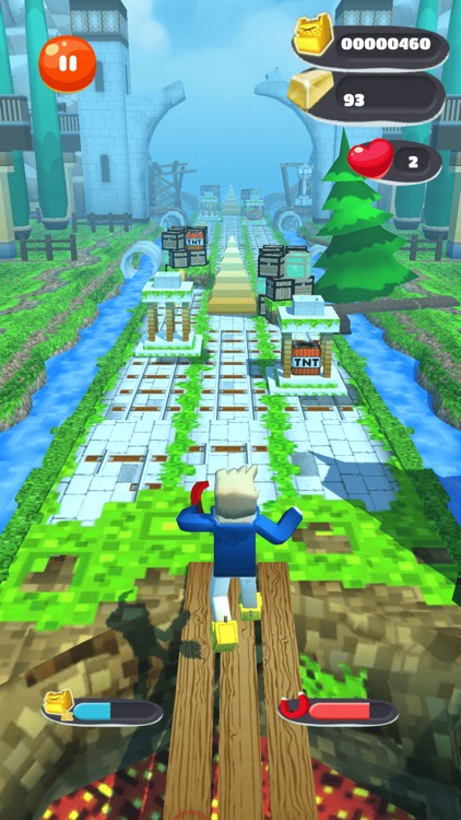 Mine Runner - 3D Pixel Runner screenshot-4