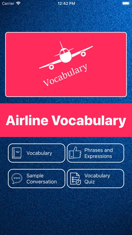 English Vocabulary : Airline screenshot-4