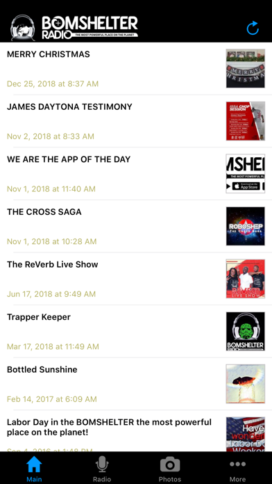 Screenshot #3 pour BOMSHELTER RADIO