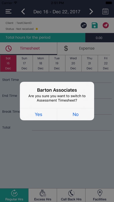 How to cancel & delete Barton Timesheets from iphone & ipad 4