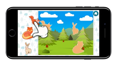 KidsDi: Forest animals puzzle screenshot 3