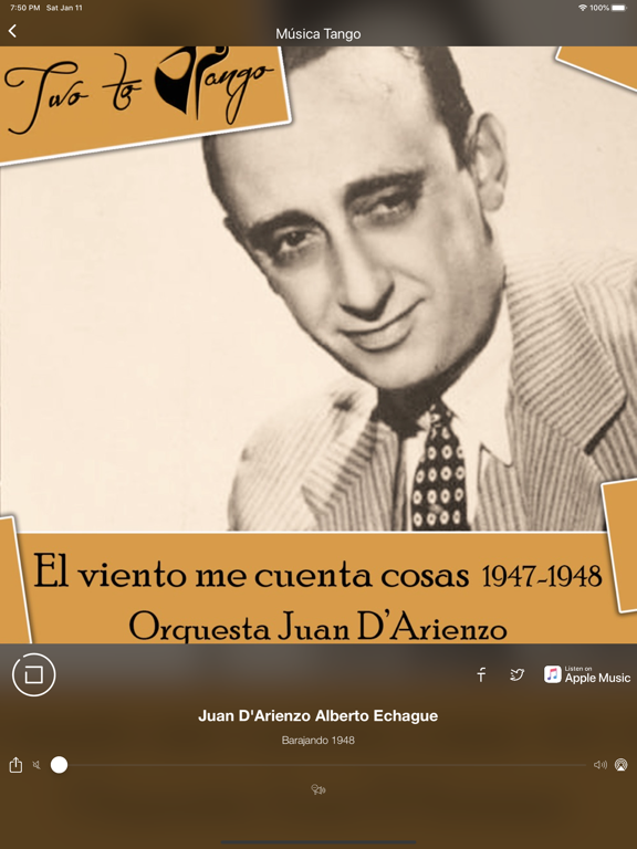 Tangos y Milonga Música Radios screenshot 4
