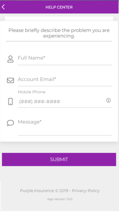 Purple Insurance screenshot 4