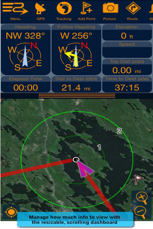 PathAway Outdoor Navigation screenshot 2
