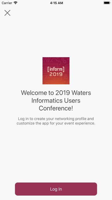 How to cancel & delete Waters Informatics Users Conf from iphone & ipad 3