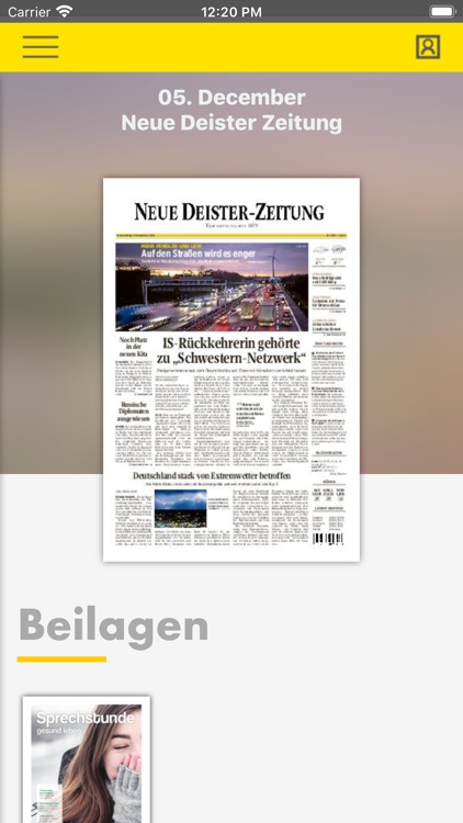 Neue Deister-Zeitung e-Paper