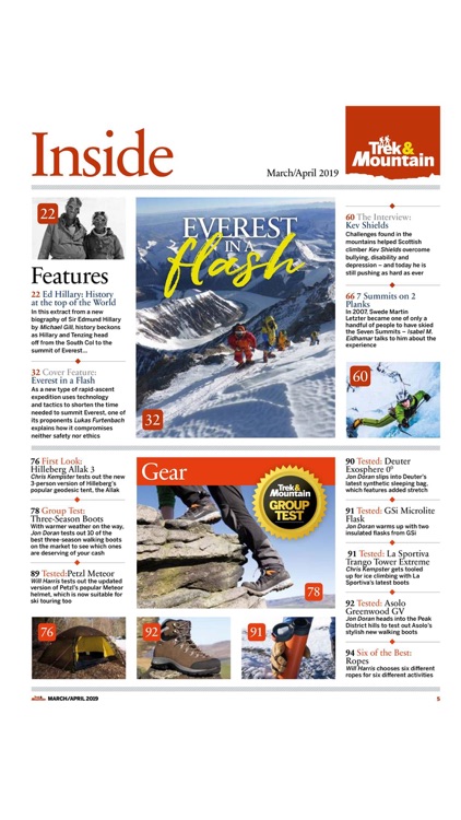Trek & Mountain Magazine