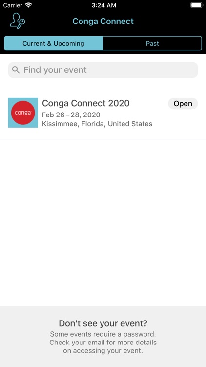 Conga Connect App