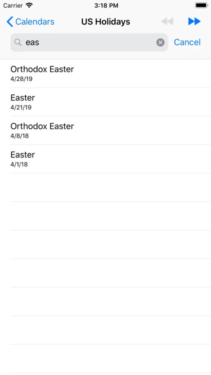 Search In Events
